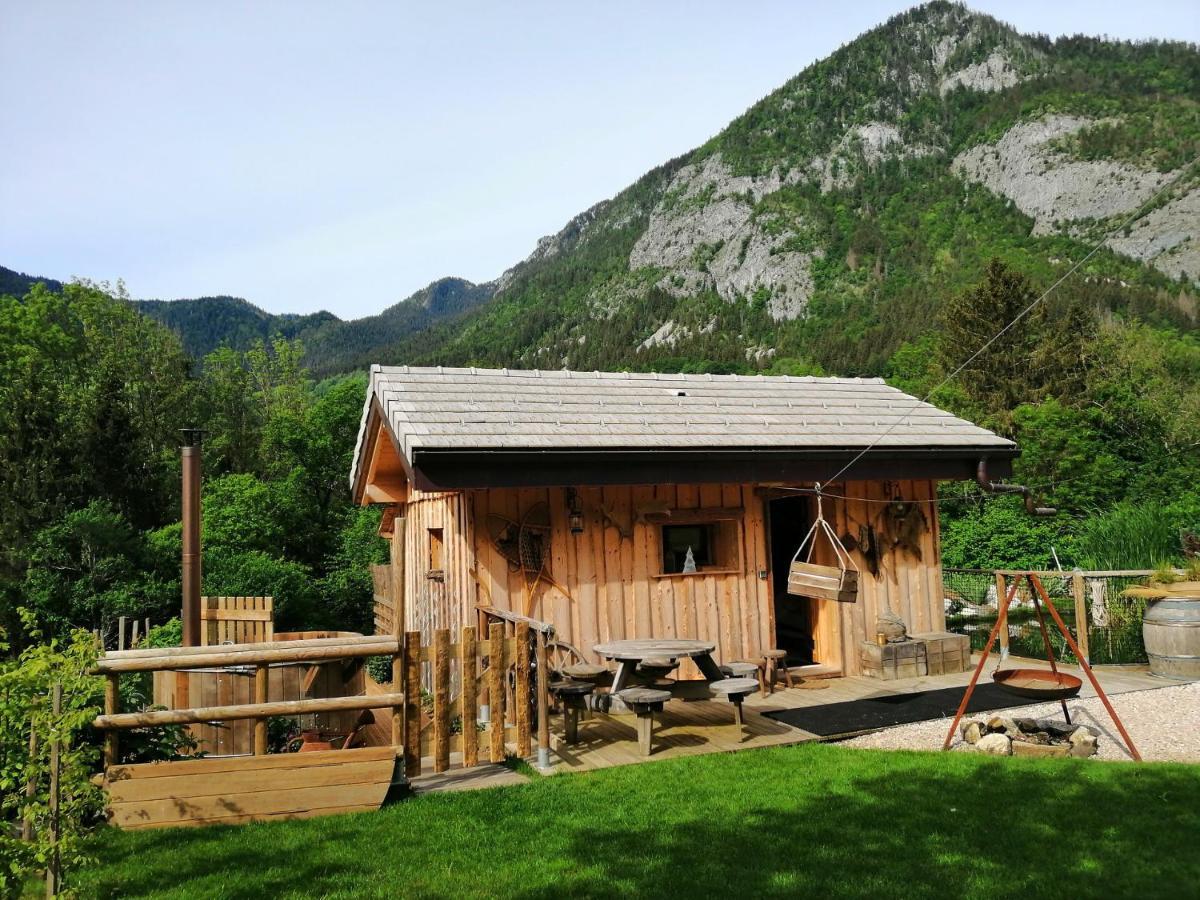 Le Biot Chalet Trappeur المظهر الخارجي الصورة