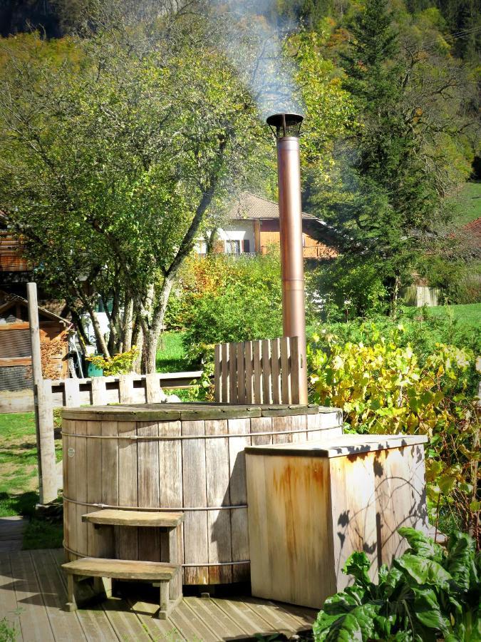 Le Biot Chalet Trappeur المظهر الخارجي الصورة